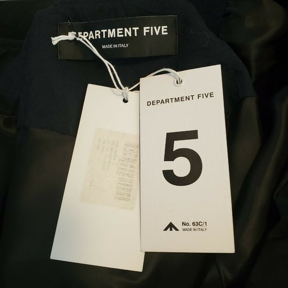 Department Five Dark Blue Jacket Full Zip Size L - Picture 7 of 10